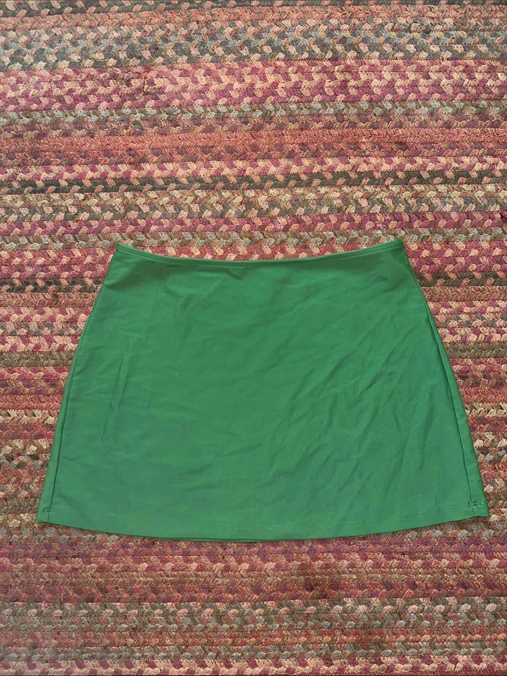 PINK Victoria's Secret Green quick dry swim Mini Skirt